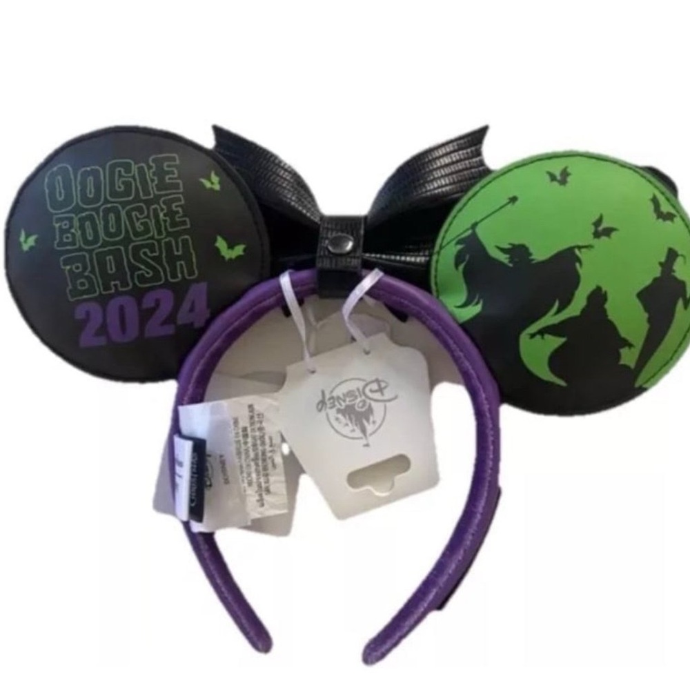 2024 Disney Parks EXCLUSIVE Oogie Boogie Bash Loungefly Ears Headband Disneyland - Picture 15 of 15